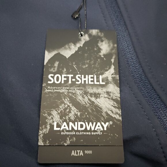 NE Patriots Jacket Mens 4XL Blue Encore Casino Landway Soft-Shell Alta 9000 NEW - Picture 12 of 14